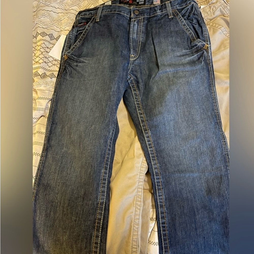 FRC Ariat pants. 34X30 35 dollars each. Both 50